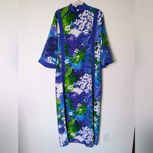 Tori Richards For Liberty House Hawaiian Hostess Dress